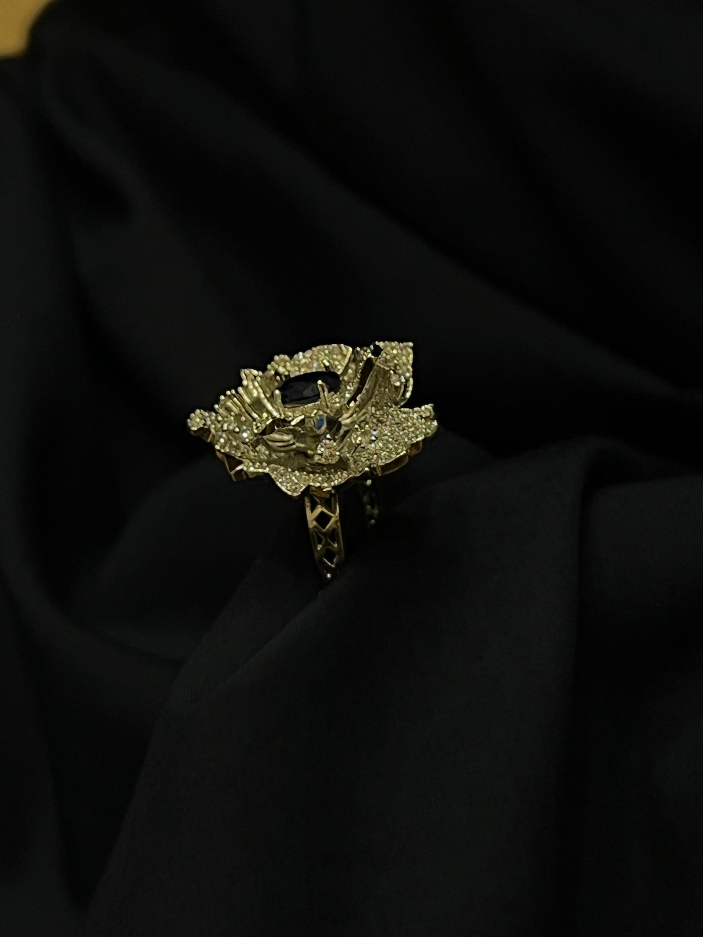 Floral Gold Ring