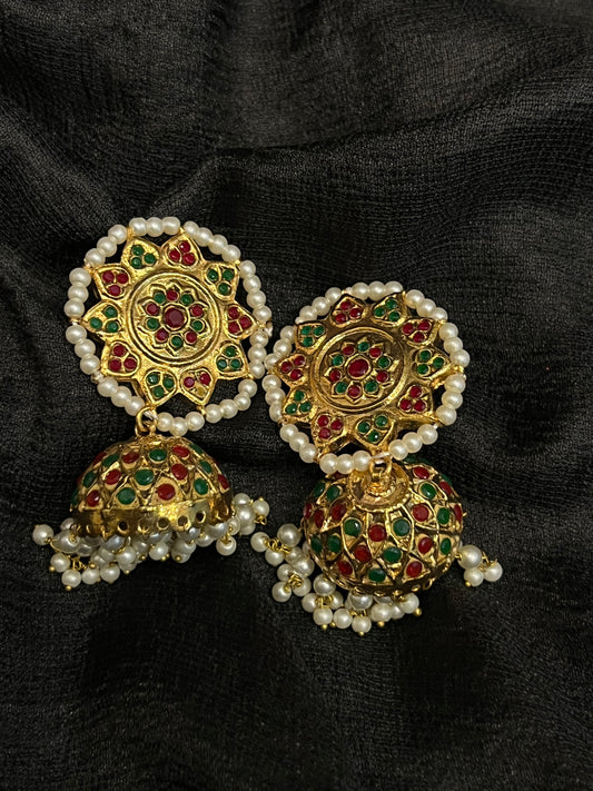 KundanFusionEarrings