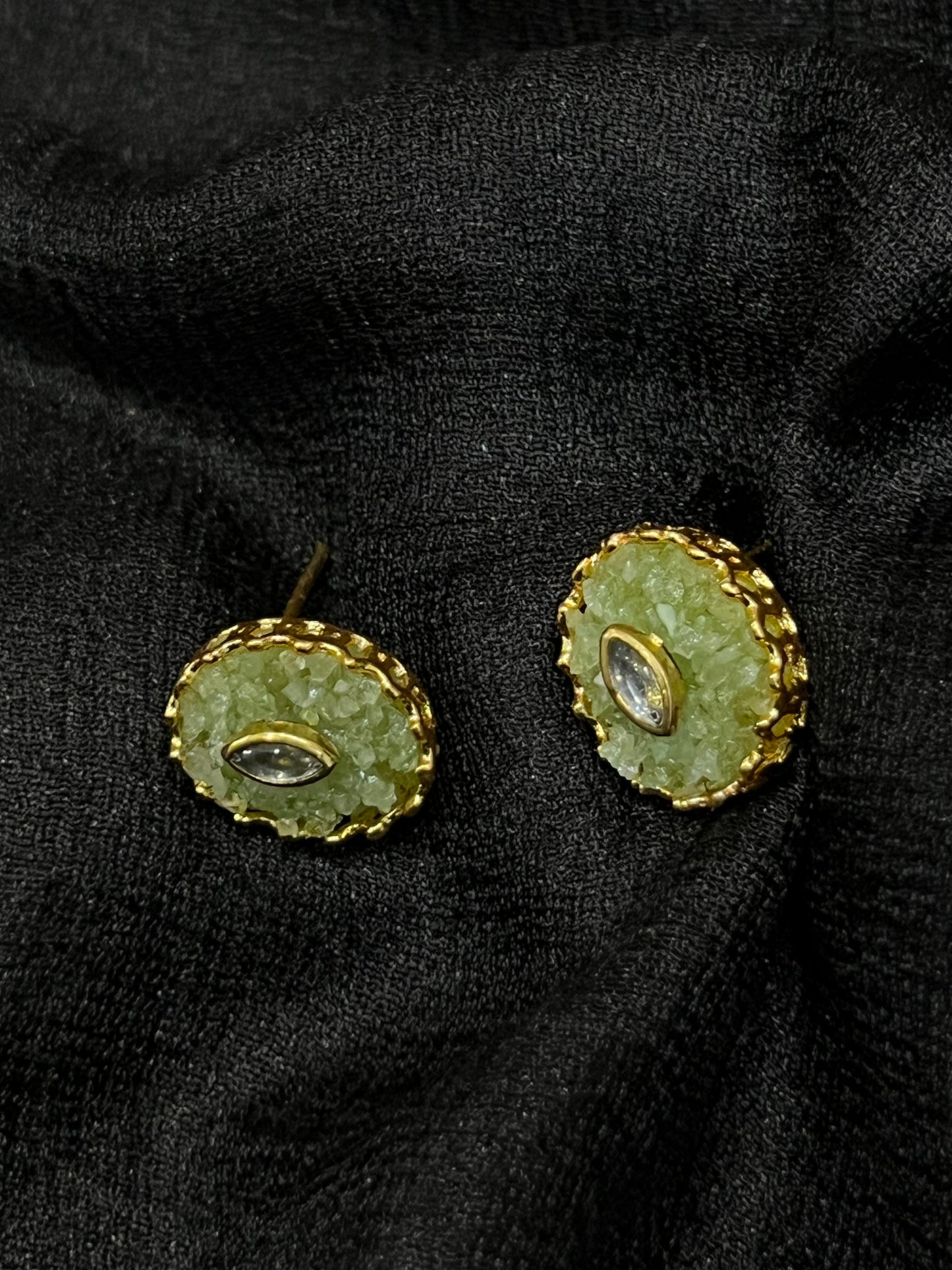 Emerald Glow Earrings