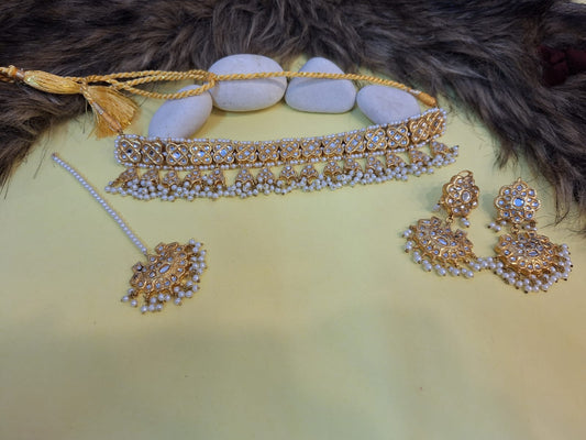 KUNDAN CHOKER SET