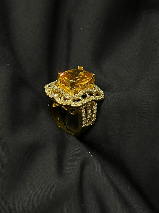 Yellow Jewel Ring