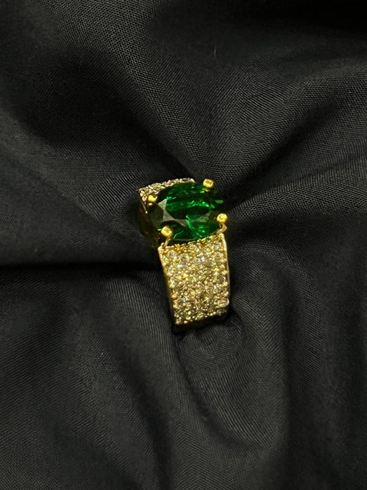 Emerald Sparkle Ring