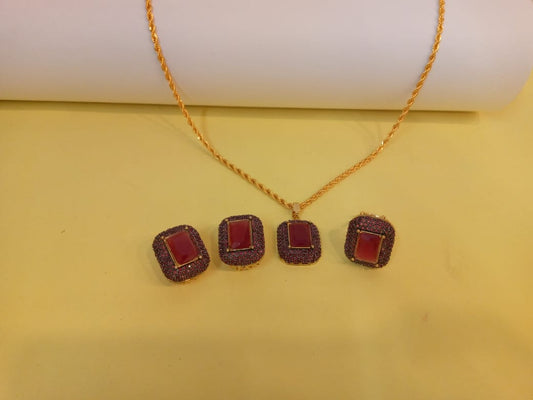 Ruby Red Locket