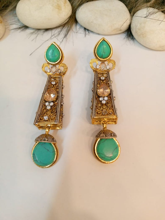 AzureGlimmer Earrings