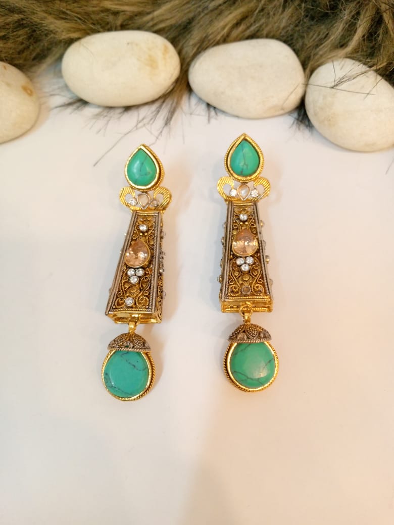 AzureGlimmer Earrings