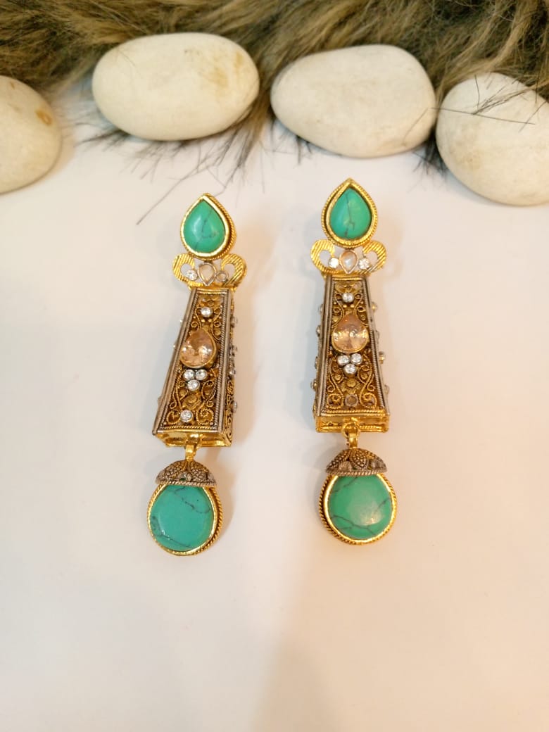 AzureGlimmer Earrings