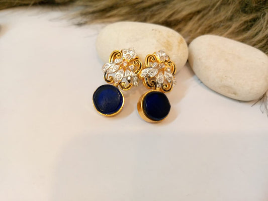 Blue Frost Earrings