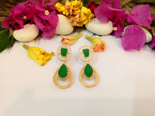 Jade Dewdrop Earrings