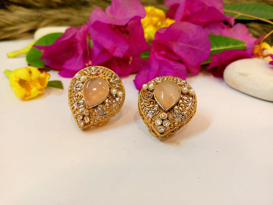 Radiant Pearlstone Earrings