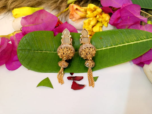 Golden Blossom Earrings