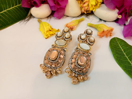 Golden Frost Earrings