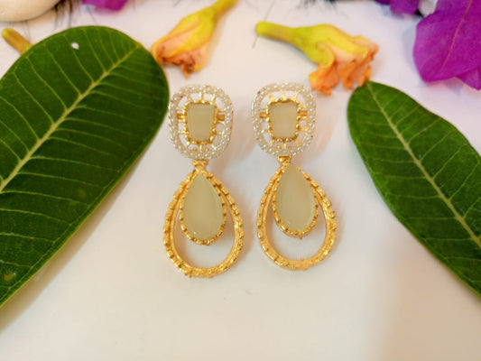 Leafy Gold Earrings