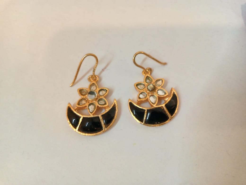 BlackMoon Earrings small