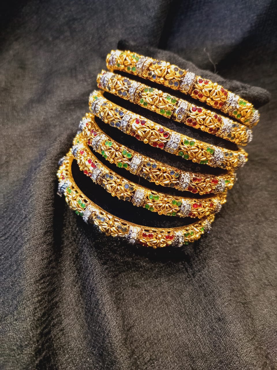 GoldenStack Bangles