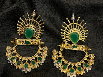 Golden Verde Sparkle Earrings